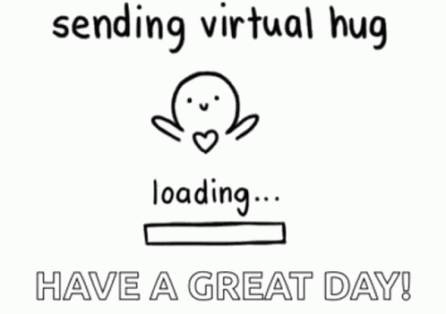 Sending Virtual Hug Hug GIF