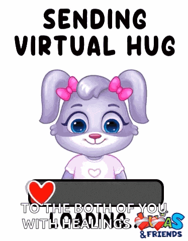 Sending Virtual Hug Sending Hugs GIF