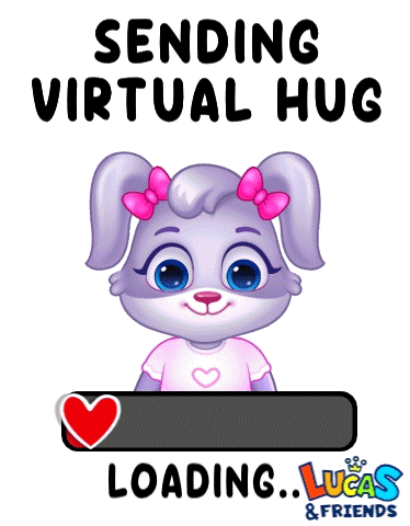 Sending Virtual Hug Sending Hugs GIF