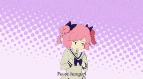 Senpai Club Im So Hungry GIF
