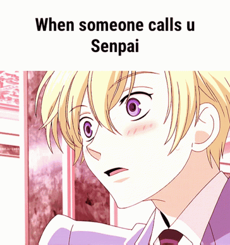 Senpai Notice Me GIF