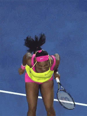 Serena Williams Happy GIF
