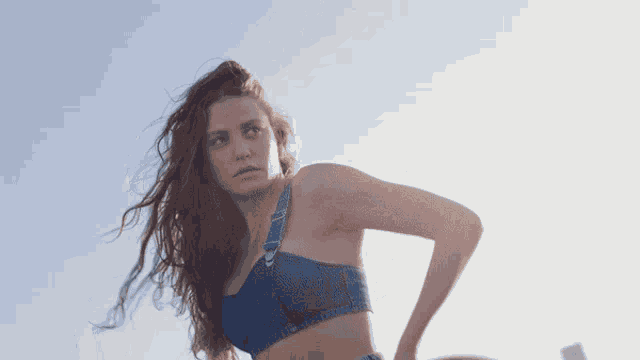 Serenay Sarikaya Mavi GIF
