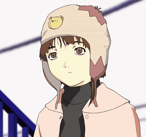 Serial Experiments Lain Anime GIF