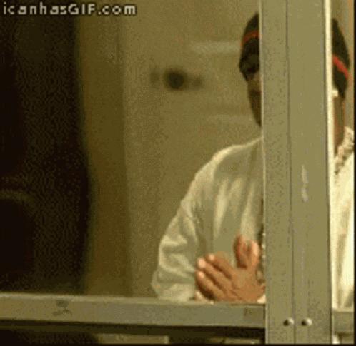 Serious Face GIF