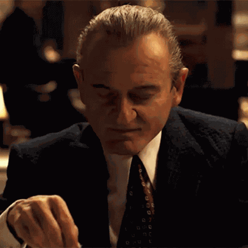 Serious Looking GIF