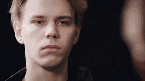 Serious No Emotion GIF