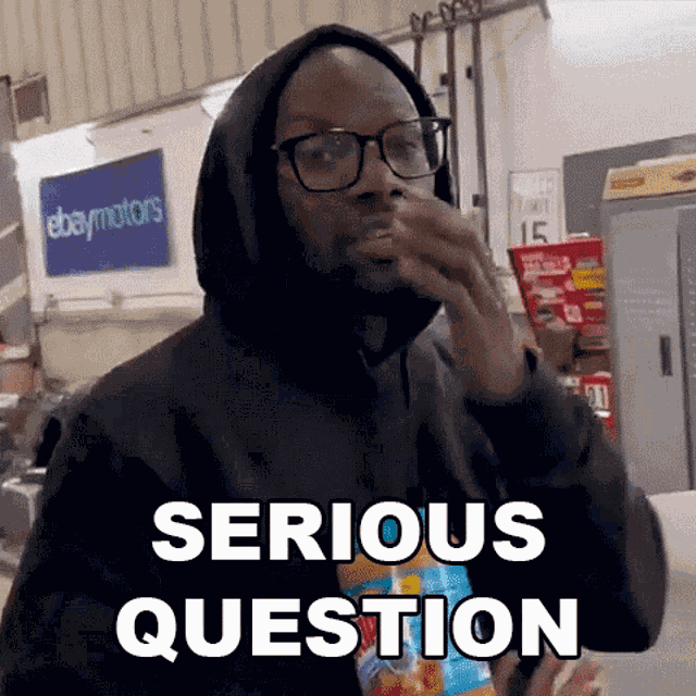 Serious Question Rich Benoit GIF