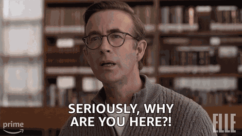 Seriously Why Are You Here Principal Anderson GIF