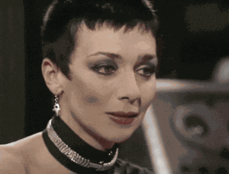 Servalan Press The Button GIF