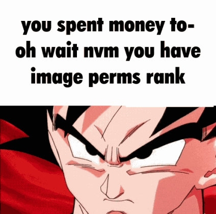 Server Booster Goku GIF