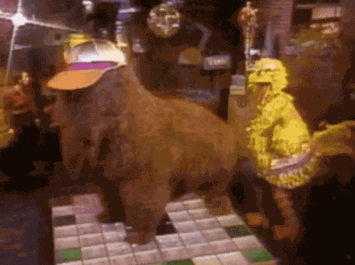 Sesame Street Disco GIF