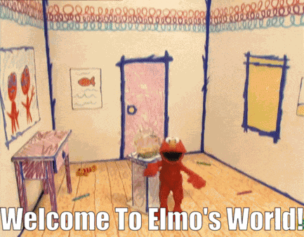 Sesame Street Elmos World GIF