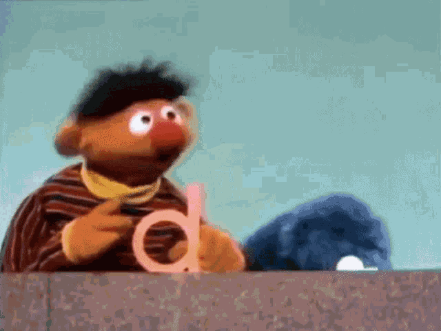 Sesame Street Ernie GIF