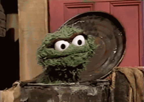Sesame Street Oscar The Grouch GIF