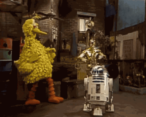Sesame Street Star Wars GIF