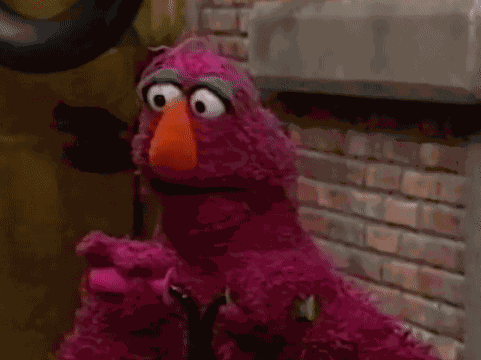 Sesame Street Telly Monster GIF