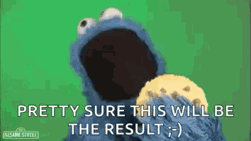 Sesamestreet Cookiemonster GIF