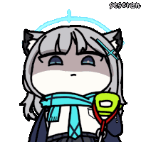 Seseren Blue Archive Sticker