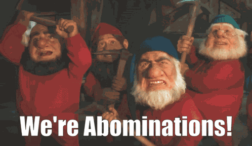 Seven Dwarfs Snow White 2025 GIF