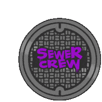 Sewer Crew Twixnkat Sticker