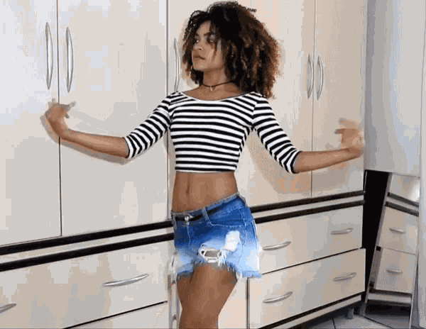 Sexy Dance Crop Top GIF