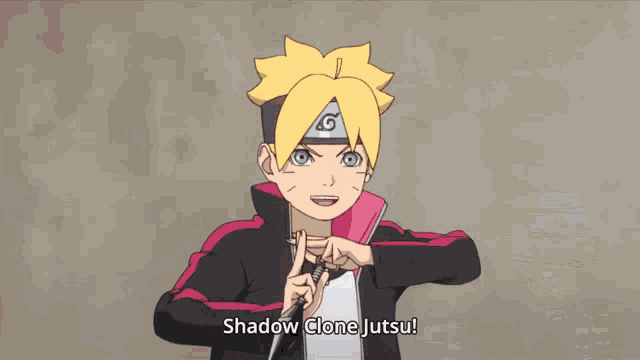 Shadow Clone Jutsu Kage Bunsin Non Jutsu GIF