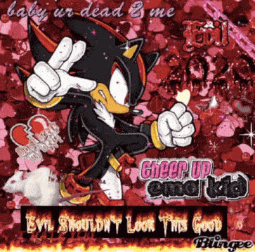 Shadow The Hedgehog Emo GIF