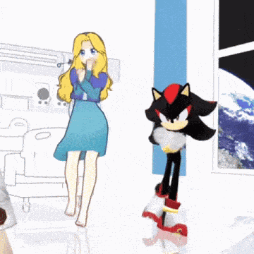 Shadow The Hedgehog Maria GIF