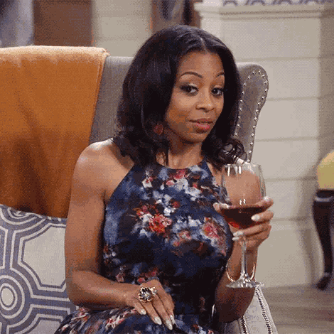 Shady Sips Tea GIF