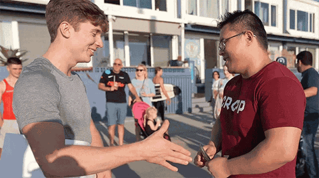 Shakes Hand Brandon William GIF