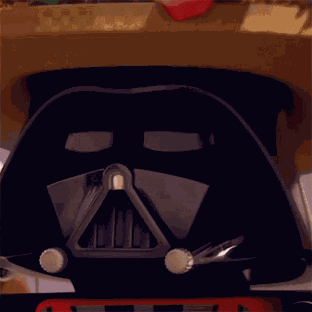 Shaking My Head Darth Vader GIF