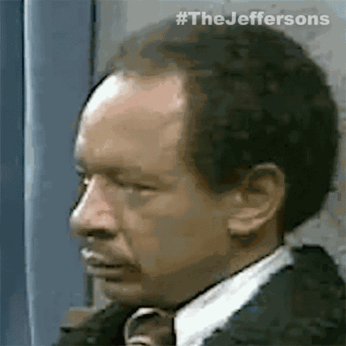 Shaking My Head George Jefferson GIF