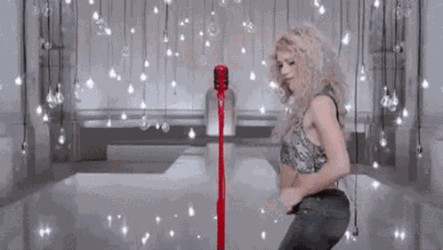 Shakira Microphone GIF