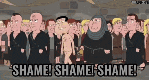 Shame Family Guy GIF