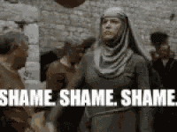 Shame Game Of Thrones GIF