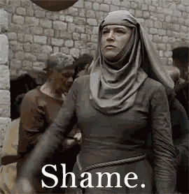 Shame Gameofthrones GIF