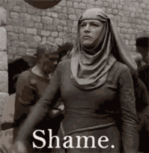 Shame No Sense GIF