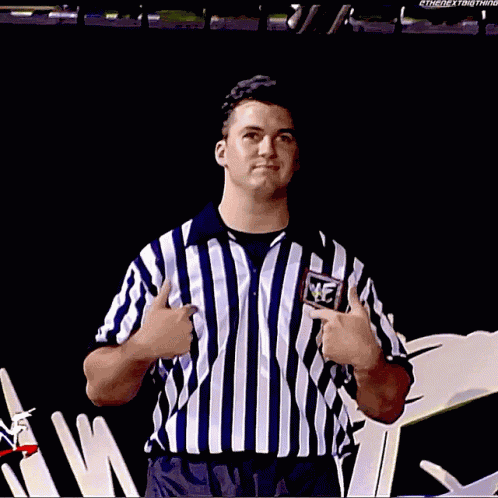 Shane Mc Mahon Referee GIF