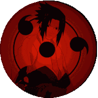 Sharingan Infinity Sticker