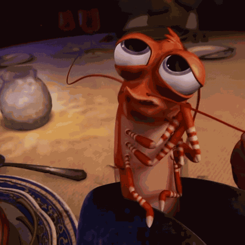 Shark Tale Shrimp Nadianagrande GIF