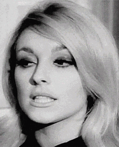Sharon Tate Eyes Rolling GIF