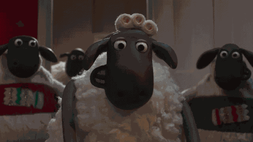 Shaun Christmas Aardman GIF