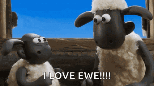 Shaun Christmas GIF