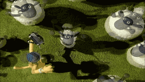 Shaun The Sheep Celebrate GIF