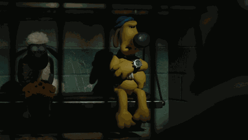 Shaun The Sheep Prison GIF
