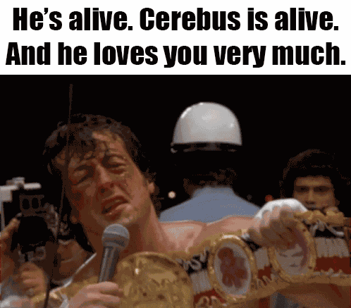 Shawn Breezy Cerebus The Aardvark GIF