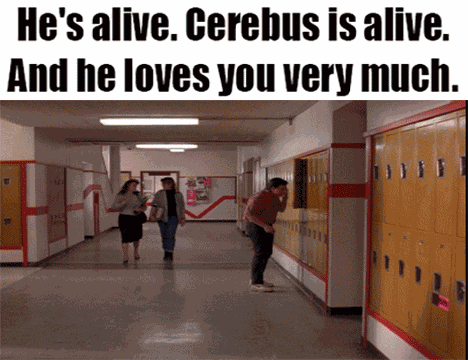 Shawn Breezy Cerebus The Aardvark GIF