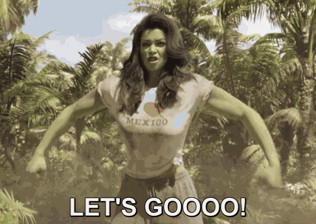 She Hulk Lets Go Lg GIF
