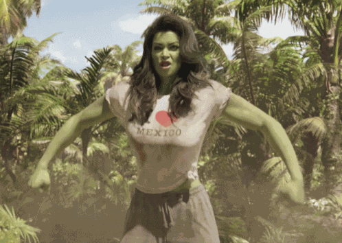 She Hulk Scream She Hulk Out GIF